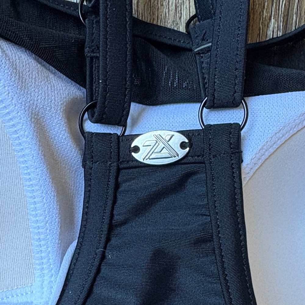 ZeroXposur Black and White Crescent Tankini Small NWT - Picture 5 of 6